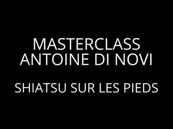 Masterclass vidéo Shiatsu sur les pieds